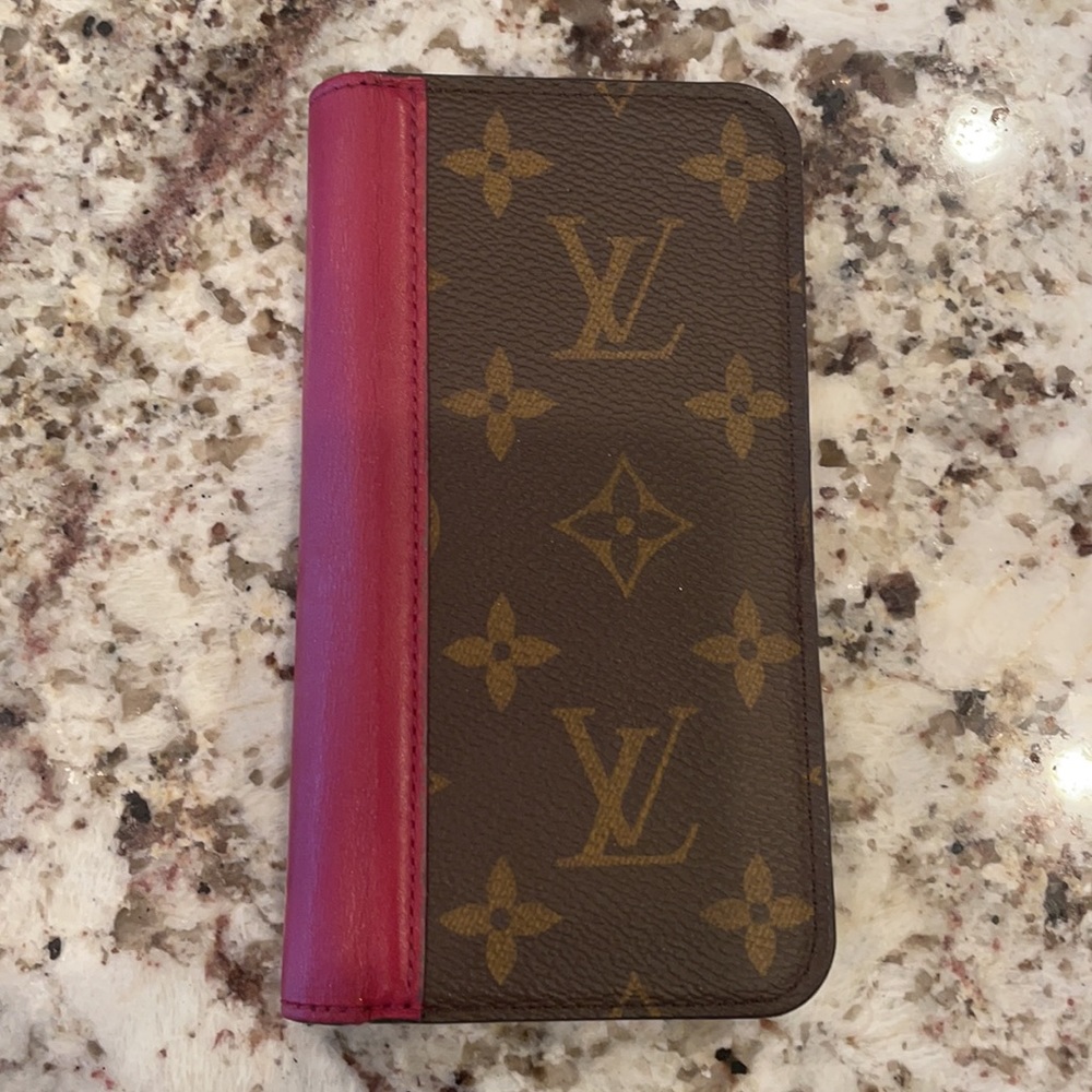 Louis Vuitton iPhone X Folio Case